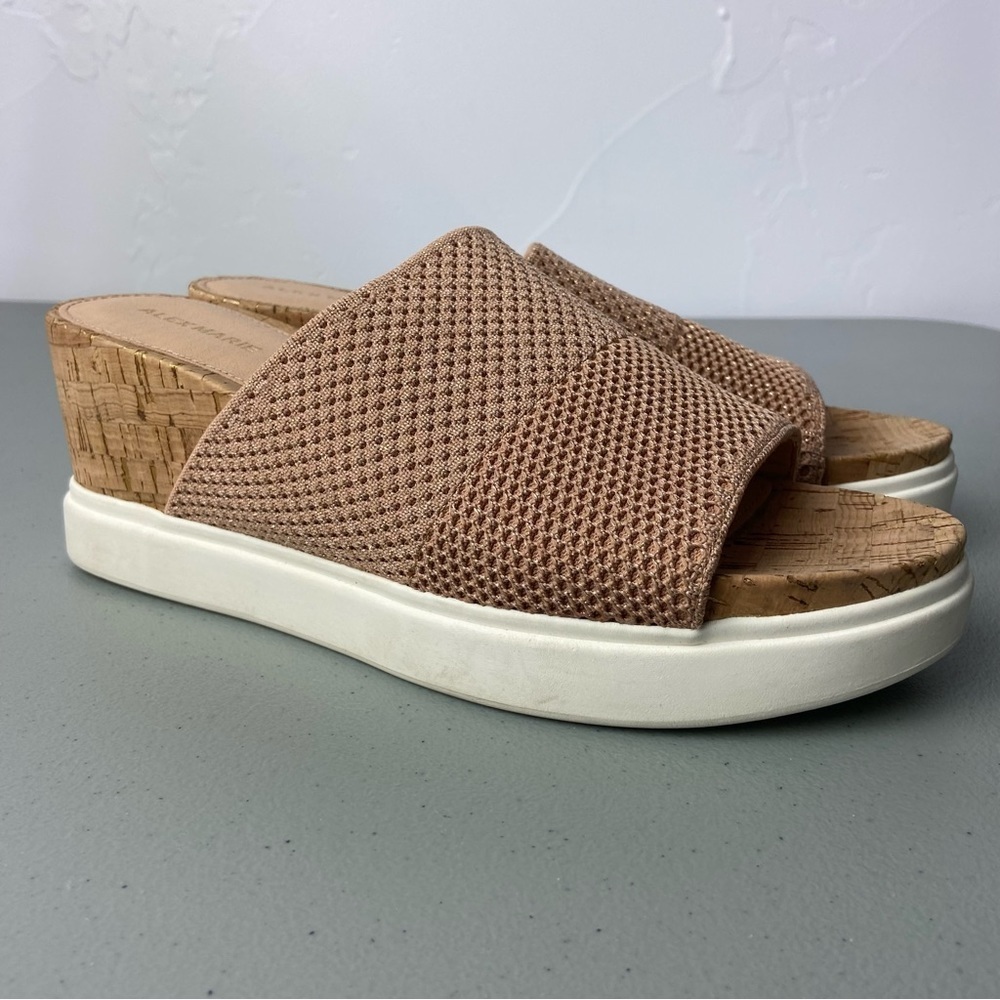 Alex Marie Sandals Slides Heels Women's 8